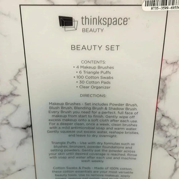 Beauty set acrylic clear tinted organizer (thinks-pace) - Picture 6 of 7